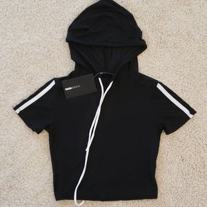 Cropped hoodie